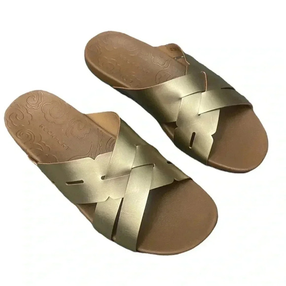 NIB ROCKPORT Ridge Woven Slide - Picture 2 of 7